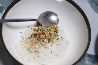 해풀잎 누구나 김밥*1ea [(혼합야채 35g *1ea,  김밥김 (5g, 5ea),  양념간장 (6g, 5ea), 참기름(5g, 2ea)] — 4.5점을 준 리뷰어가 2022년 10월 올린 사용 사진