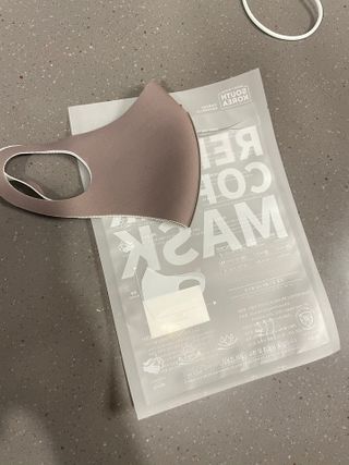 [에이블밤부] 리퓨어 쿠퍼 마스크 10color — 5점을 준 리뷰어가 2021년 2월 올린 사용 사진
