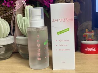 [시카앰플] 묘오한 고마진정할때 진정 스프레이 앰플 150ml — 4점을 준 리뷰어가 2021년 3월 올린 사용 사진