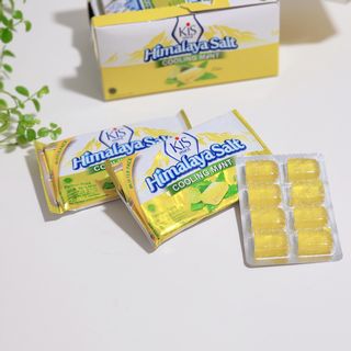 마요라 히말라야 솔트 캔디 2종-페퍼민트 맛, 라임민트 맛 — 5점을 준 리뷰어가 2022년 12월 올린 사용 사진