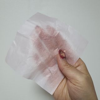 [갸스비] 메이크업은 그대로, 피지만 쏙 - BB킵 오일컨트롤 파우더 페이퍼 — 5점을 준 리뷰어가 2021년 10월 올린 사용 사진