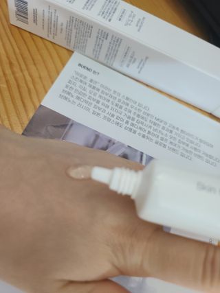 브에노 스킨셀 더마 앰플 — 5점을 준 리뷰어가 2021년 6월 올린 사용 사진