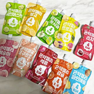 참앤들황토농원 10가지 맛, 입맛대로 스페셜하게~ 가볍게 한 포 땡! 곤약젤리 스페셜 패키지 130ml x 30포 — 4.5점을 준 리뷰어가 2023년 1월 올린 사용 사진