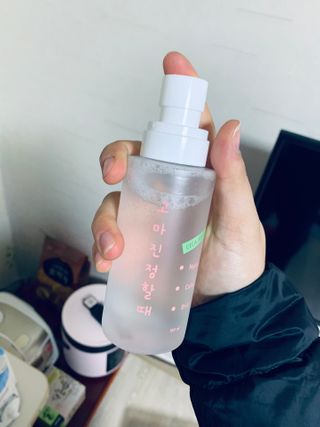 [시카앰플] 묘오한 고마진정할때 진정 스프레이 앰플 150ml — 5점을 준 리뷰어가 2021년 2월 올린 사용 사진