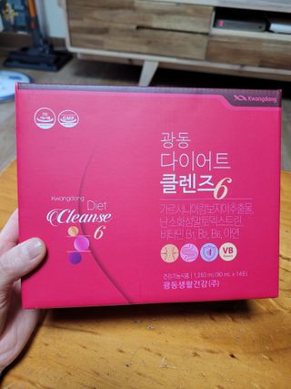 광동생활건강 광동 다이어트 클렌즈6  14입 1박스 (2주구성) — 5점을 준 리뷰어가 2023년 6월 올린 사용 사진