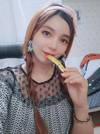 비타앤C 레몬맛, 망고맛 — 5점을 준 리뷰어가 2021년 4월 올린 사용 사진
