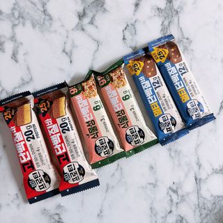 이지프로틴바 3종x각 2ea (고단백질바, 멀티단백질바, 식물성단백질바) — 5점을 준 리뷰어가 2024년 3월 올린 사용 사진
