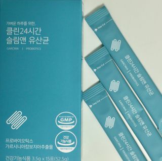 클린24시간 슬림앤유산균 1박스 (3.5g X 15포) — 5점을 준 리뷰어가 2022년 12월 올린 사용 사진