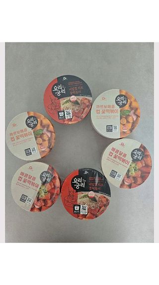 프리 [요리궁리] 타입 B (매콤,치즈,매콤까르보) 꽃떡볶이 6개입 세트 — 5점을 준 리뷰어가 2025년 2월 올린 사용 사진