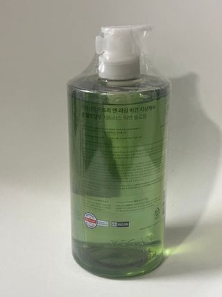 닥터시드 티트리 앤 라임 비건 지성케어 쿨 탈모 샴푸 (1000ml) — 5점을 준 리뷰어가 2024년 4월 올린 사용 사진