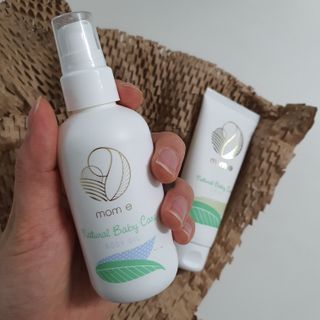 mom e 맘이 내추럴 베이비 케어 크림+바디오일 — 5점을 준 리뷰어가 2021년 1월 올린 사용 사진