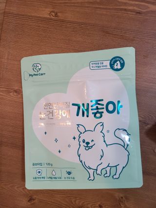 My Pet Care 천연단백질 눈건강에 개좋아 — 5점을 준 리뷰어가 2021년 3월 올린 사용 사진