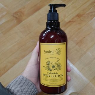 아미니 플라워테라피 바디로션  500ml 시리즈 — 4점을 준 리뷰어가 2021년 1월 올린 사용 사진