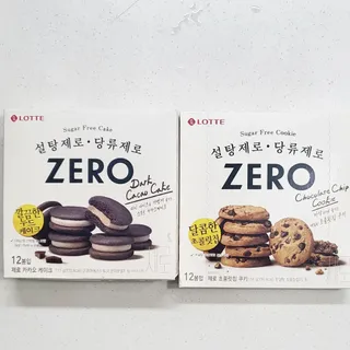 ZERO (초콜릿 칩 쿠키, 카카오 케이크, 후르츠 젤리, 아이스 콜라, 아이스 초코바) — 4.5점을 준 리뷰어가 2022년 6월 올린 사용 사진