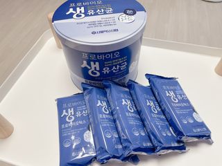 서울약사신협_프로바이오생유산균_2.5G x 100포 — 5점을 준 리뷰어가 2021년 3월 올린 사용 사진