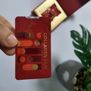 프리마인 귀족의 콜라겐, 92배 흡수율. 럭셔리 프리미엄 셀라브 콜라겐필름 30매 — 5점을 준 리뷰어가 2022년 1월 올린 사용 사진