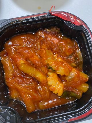 한성기업 무볼레 닭떡볶이+해물떡볶이 2종 세트 — 5점을 준 리뷰어가 2021년 10월 올린 사용 사진