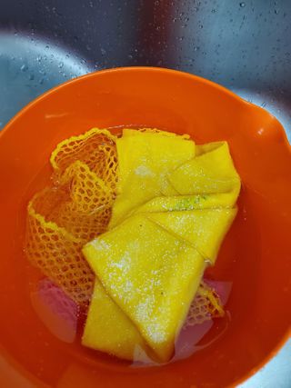자연그램 매직버블클리너 250g — 5점을 준 리뷰어가 2021년 1월 올린 사용 사진
