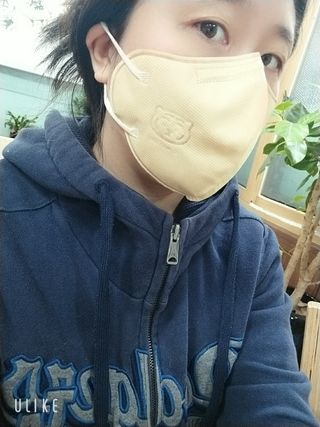 [숨그림]  덴탈마스크 짱구 우리아이 그리고 내가 쓰는 믿을수있는 케릭터 마스크  16종 — 5점을 준 리뷰어가 2021년 10월 올린 사용 사진