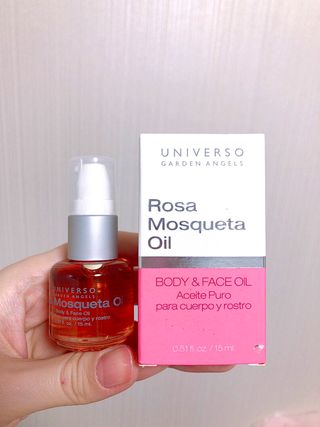 유니베르소 로즈힙 오일 15ml — 5점을 준 리뷰어가 2021년 6월 올린 사용 사진