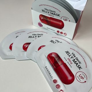 바노바기 코스메틱 바노바기 비타제닉 젤리마스크 리프팅 (10매입) — 4.5점을 준 리뷰어가 2023년 4월 올린 사용 사진