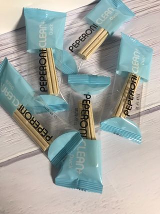 페페로니 클린플러스 덴탈오리껌 10g x 14p — 5점을 준 리뷰어가 2021년 7월 올린 사용 사진
