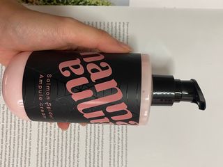 난나 살몬 스파이더 검버섯 미백 톤업 화이트닝 연어 앰플 크림 300ml 대용량 — 5점을 준 리뷰어가 2022년 11월 올린 사용 사진