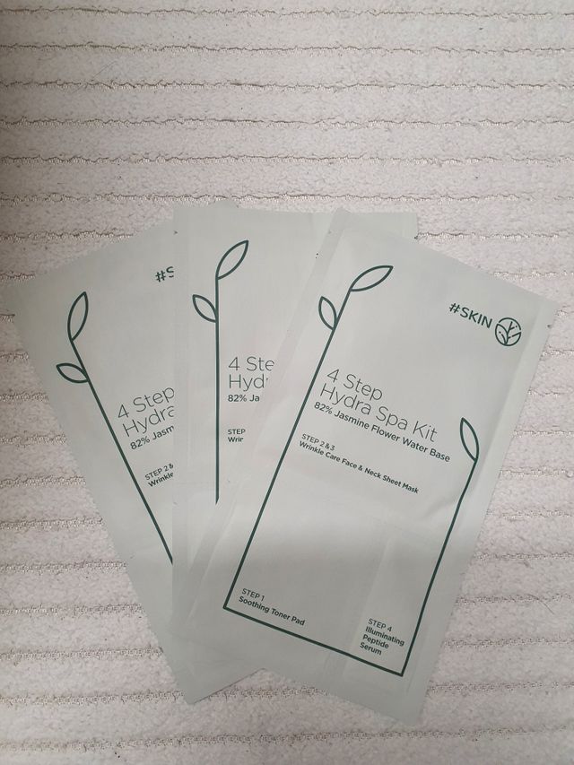 태그스킨 4스텝 하이드라 스파 킷 마스크팩 3개 세트 리뷰 사진