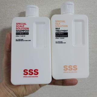 트리플에스 탈모 샴푸 275ml + 실크 트리트먼트 275ml — 5점을 준 리뷰어가 2021년 2월 올린 사용 사진