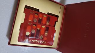 프리마인 귀족의 콜라겐, 92배 흡수율. 럭셔리 프리미엄 셀라브 콜라겐필름 30매 — 4.5점을 준 리뷰어가 2022년 4월 올린 사용 사진