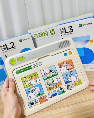 크레타탭 차세대 사고력 유아수학 학습기 페이퍼 태블릿 — 5점을 준 리뷰어가 2023년 11월 올린 사용 사진