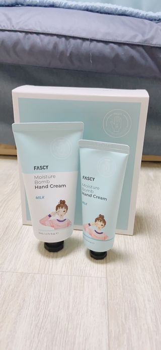 파시 FASCY 高保湿ハンドクリーム40ml+80ml セット — 5점을 준 리뷰어가 2021년 5월 올린 사용 사진