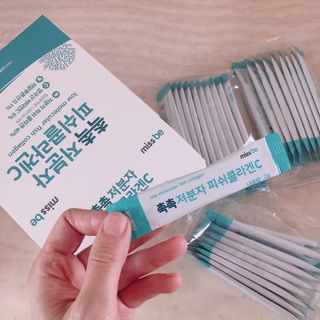 미스비 촉촉 저분자 피쉬콜라겐C — 4점을 준 리뷰어가 2021년 7월 올린 사용 사진