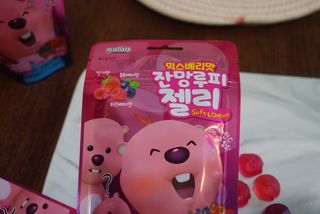 [팔도] 잔망루피젤리 믹스베리맛 42g 8개 — 5점을 준 리뷰어가 2022년 2월 올린 사용 사진