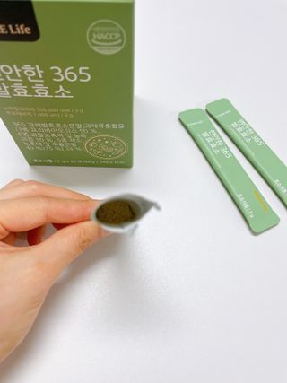 홀라이프 편안한 365 발효효소 30포 x 1박스 — 4.5점을 준 리뷰어가 2022년 8월 올린 사용 사진