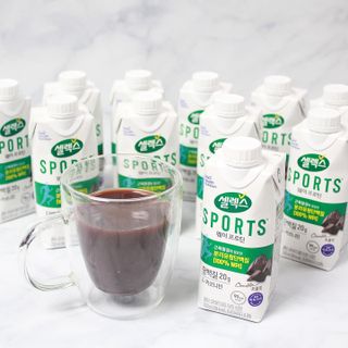 셀렉스스포츠 셀렉스 스포츠 드링크 초콜릿 _ 330ml x 12팩 — 5점을 준 리뷰어가 2021년 12월 올린 사용 사진