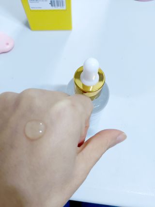 띵코 나이아신아마이드 브라이트닝 앰플 — 5점을 준 리뷰어가 2021년 11월 올린 사용 사진