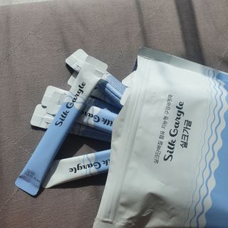 실크가글 실크단백질 함유 구강청결제 11ml 50포 — 5점을 준 리뷰어가 2021년 9월 올린 사용 사진