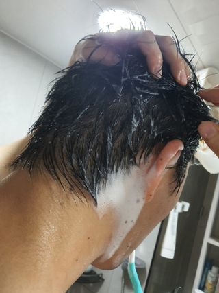 블랙페블 올인원 워시 쿨 웨이브 500ml — 5점을 준 리뷰어가 2021년 6월 올린 사용 사진