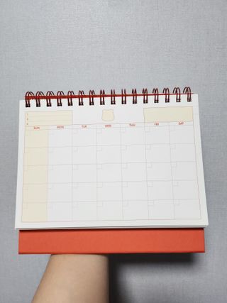 리훈 곰부 세우는 체크리스트 위클리 탁상 플래너 주간 일주일 계획표 — 5점을 준 리뷰어가 2023년 3월 올린 사용 사진