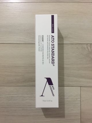 아토스탠다드 베이비크림 — 4점을 준 리뷰어가 2021년 1월 올린 사용 사진