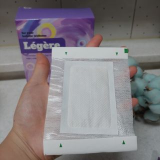 [레제르] 아로마 수액패치 발패치 30매입 -라벤더향/유칼립투스향/대나무향 — 3.5점을 준 리뷰어가 2022년 5월 올린 사용 사진