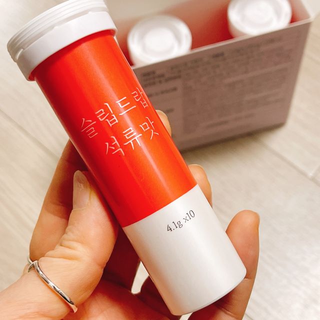 [슬림드랍 석류맛] 건기식 다이어트 보조제 겸 비타민 리뷰 사진