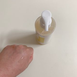 랑벨 내츄럴 딥 포어 클렌저 210ml (저자극 약산성 천연 클렌징 젤) — 5점을 준 리뷰어가 2022년 6월 올린 사용 사진