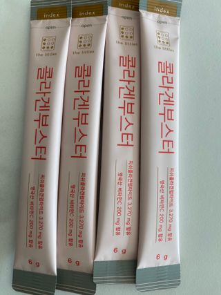 더리틀스 콜라겐부스터 — 5점을 준 리뷰어가 2023년 1월 올린 사용 사진