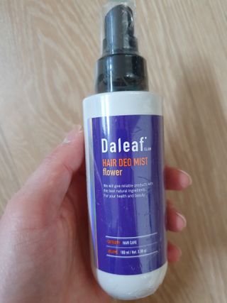 달리프 글램 헤어 데오미스트 100ml 라벤더 or 플라워 — 5점을 준 리뷰어가 2021년 2월 올린 사용 사진