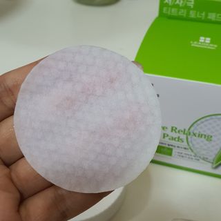 리더스코스메틱 리더스 스텝솔루션 티트리 릴렉싱 토너 패드 — 5점을 준 리뷰어가 2022년 4월 올린 사용 사진