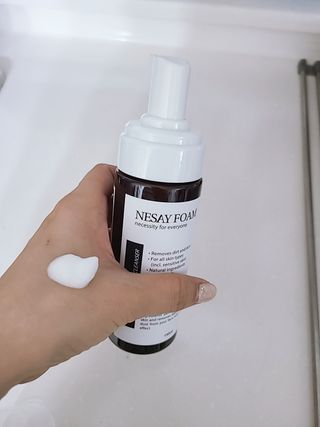 NESAY 네세이 크림 폼클렌져 포맨 150mL 남자폼클렌져 — 5점을 준 리뷰어가 2021년 3월 올린 사용 사진