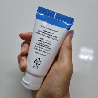 더마포레스트 모이스처라이징 아쿠아크림 / 수분크림 히알루론산 펩타이드 보습 미백 주름개선 — 5점을 준 리뷰어가 2021년 7월 올린 사용 사진