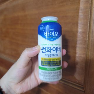 LIVE 매일바이오 썬화이버 드링킹 요거트 — 5점을 준 리뷰어가 2022년 8월 올린 사용 사진
